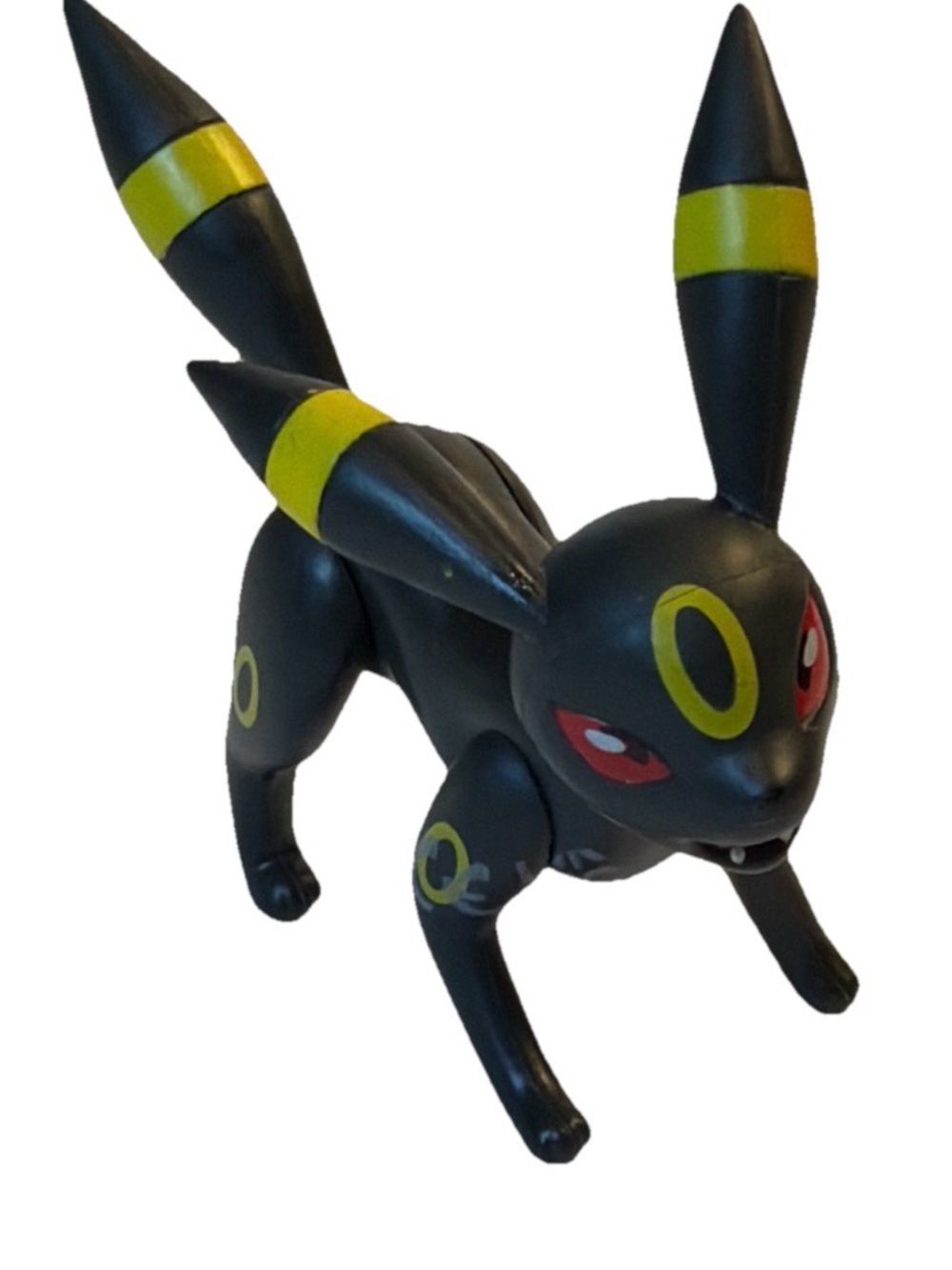 Pokemon Umbreon battle action Posable 3”  figure 2020 Wicked Cool Toys